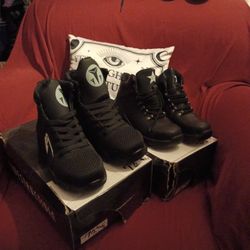 "Indestructible" Steel Toe Boots..Size 7 1/2..(Brand new)..