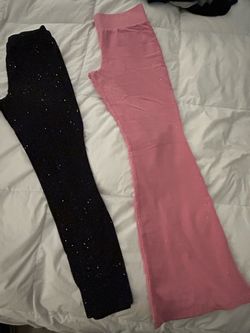 $1 Girls glittery pants size 16