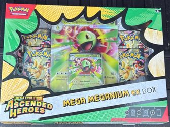 Pokemon Mega Meganium ex Box
