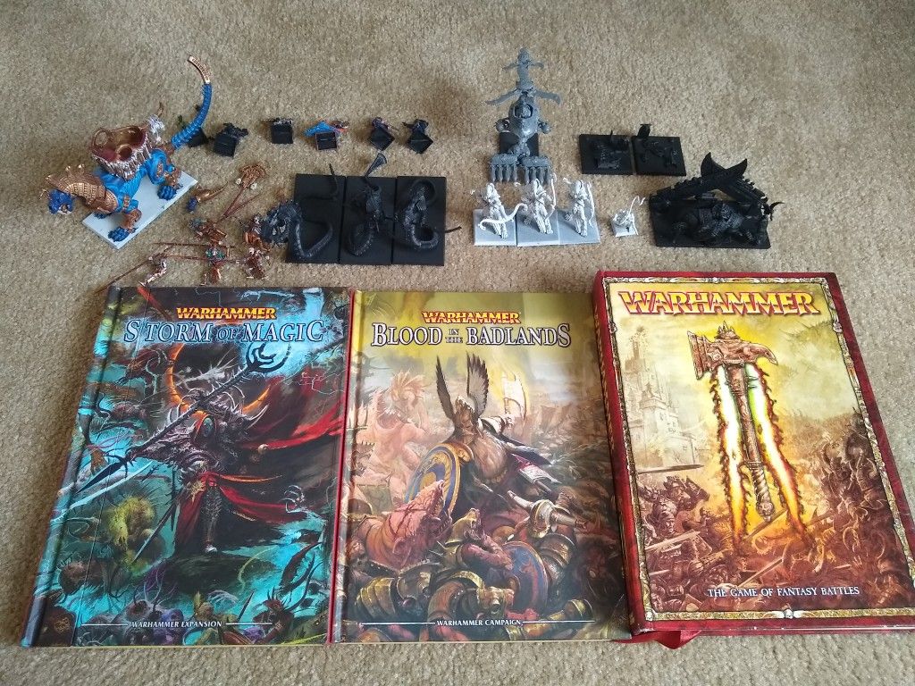 Warhammer Fantasy Books, Tomb Kings, Dwarfs, Empire