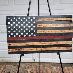 Homemade Firefighter Flag