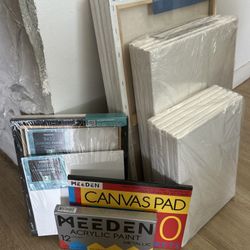 Art Supplies & Canvas 