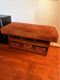 Solid Wood Bench Seats with Storage