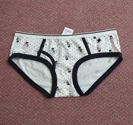 BRAND NEW W/TAG LADIES AERIE PERFECT FIT SNOWMEN IN SNOWSTORM PANTIES/UNDERWEAR 