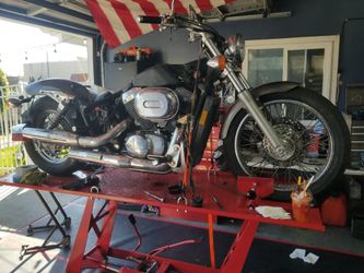 Motorcycle mechanic. 
