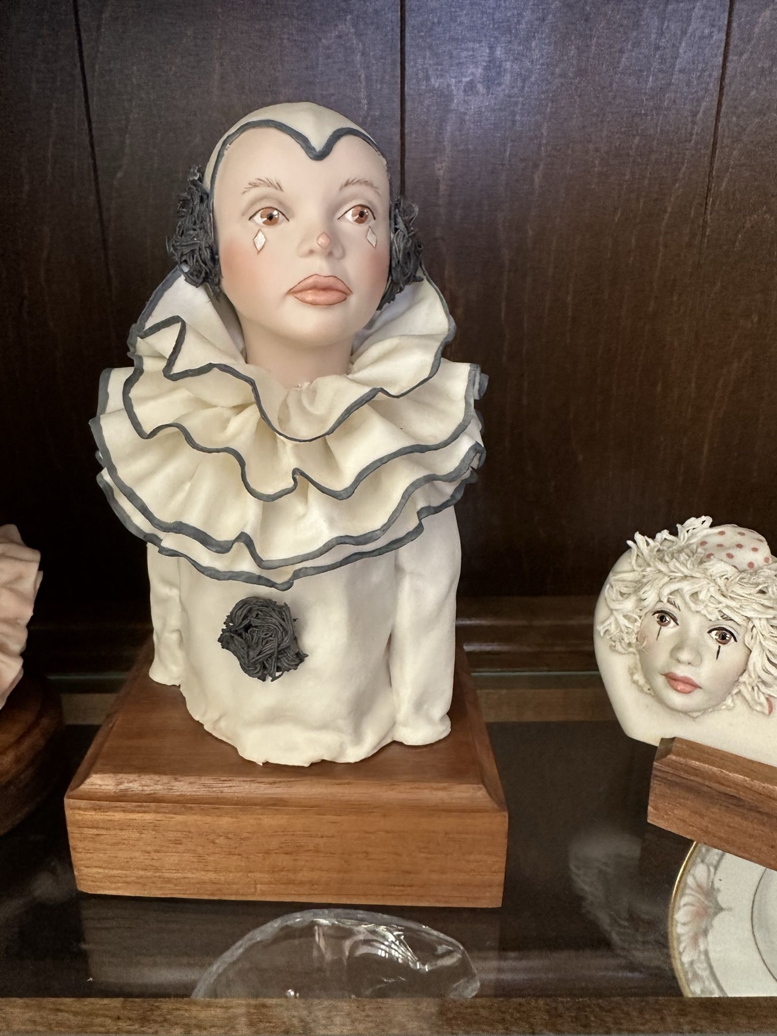 Handmade Porcelain Clown