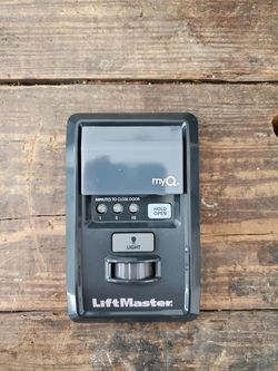 LiftMaster garage door opener button