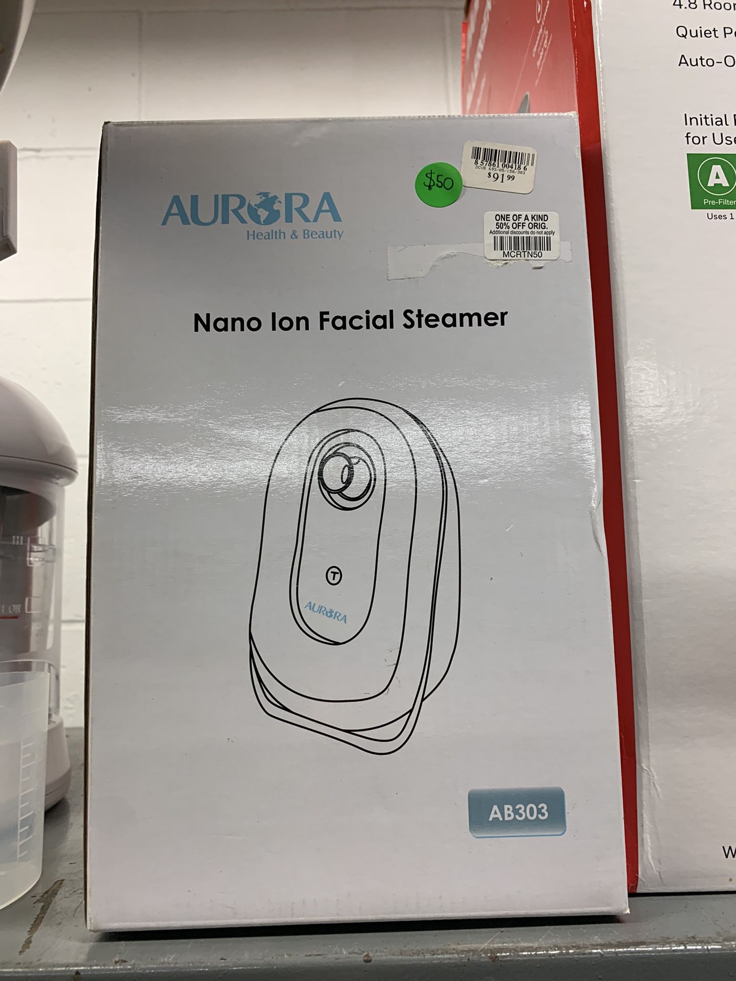 AURORA Nano Ion Facial Steamer