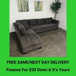 L Shape Sectional Couch Sofa | Free Delievery!