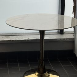 Round Marble Dining Table