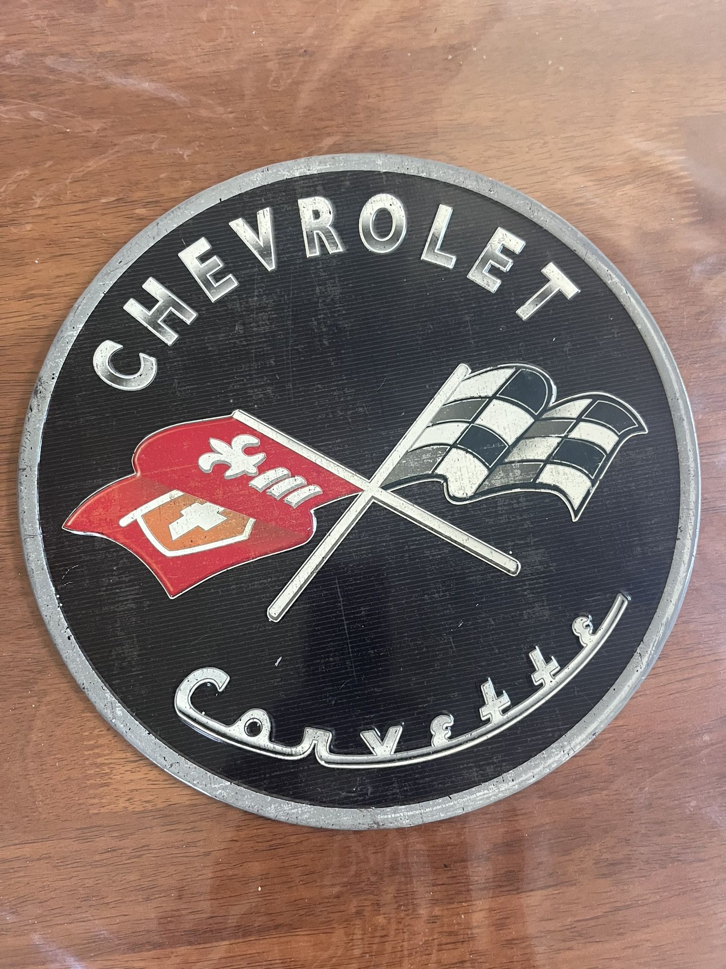 Chevy Corvette Sign