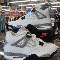 Air Jordan 4 Retro White Cement