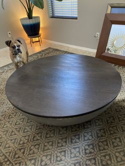 Circular Contemporary Coffee Table
