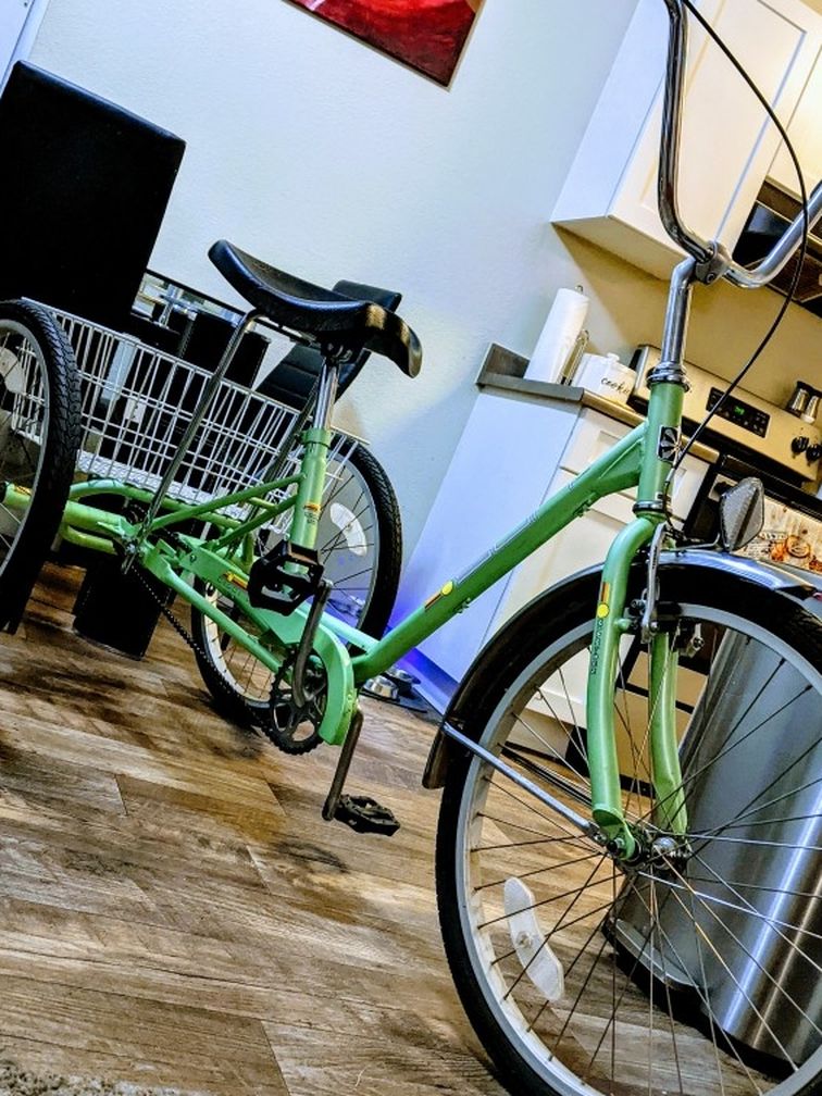 Lime Green Miami Sun Tricycle Trike