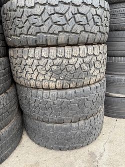 35x12.50r18 Toyo instaladas y balanceadas las 4