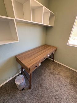 Desk with drawers
