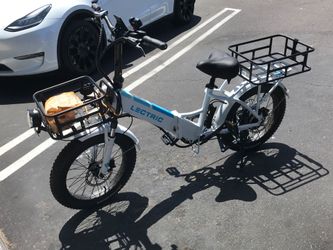 E.lectric bike.