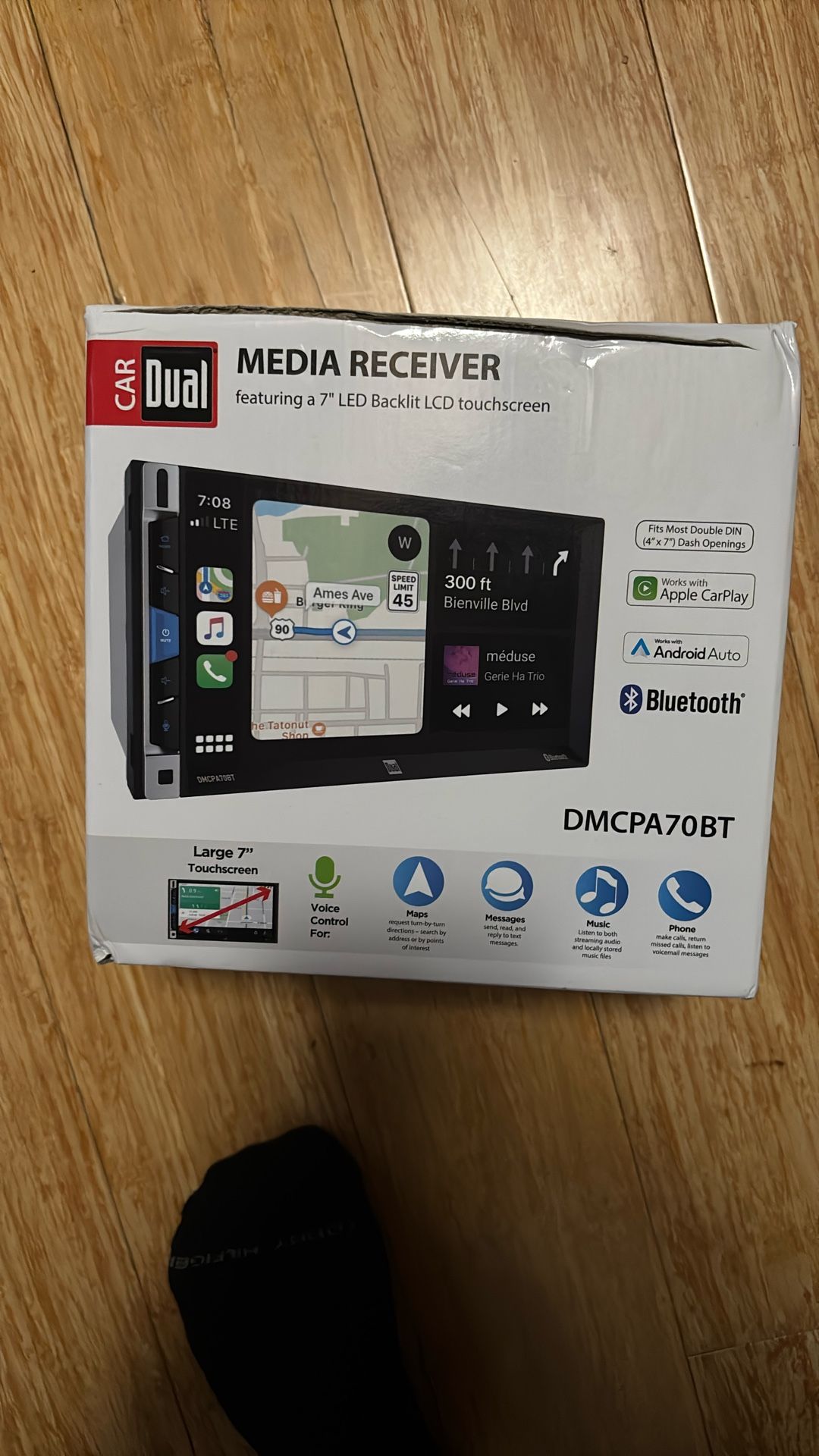 Car Dual Media Receiver DMCPA70BT