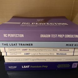 Set Of 6 LSAT Books