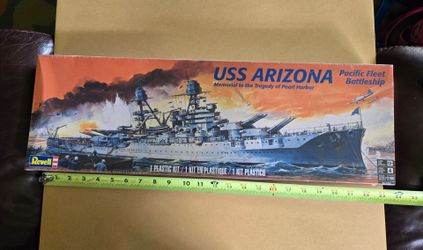 Revell USS Arizona Battleship Plastic Model Kit