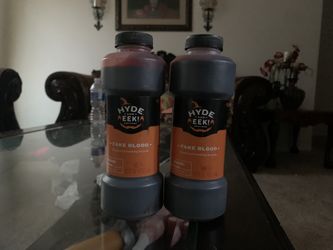 Fake Blood Adults/ Teens Cosplay Halloween Costume Witch Zombie Vampire 