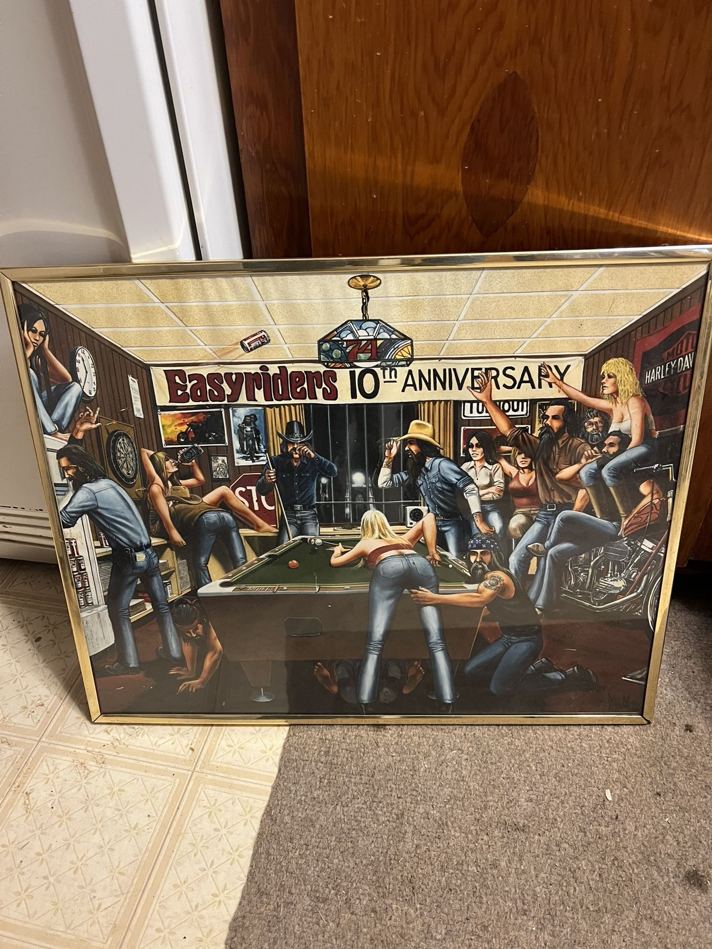Easy rider 10 Anniversary Picture $50