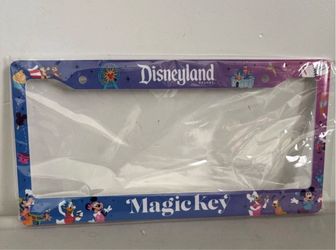 Disneyland  Magic Key License Plate Frame
