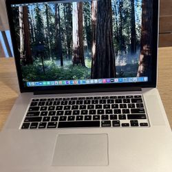 Apple MacBook Pro 15” Retina I7/16GB/500GB SSD $350