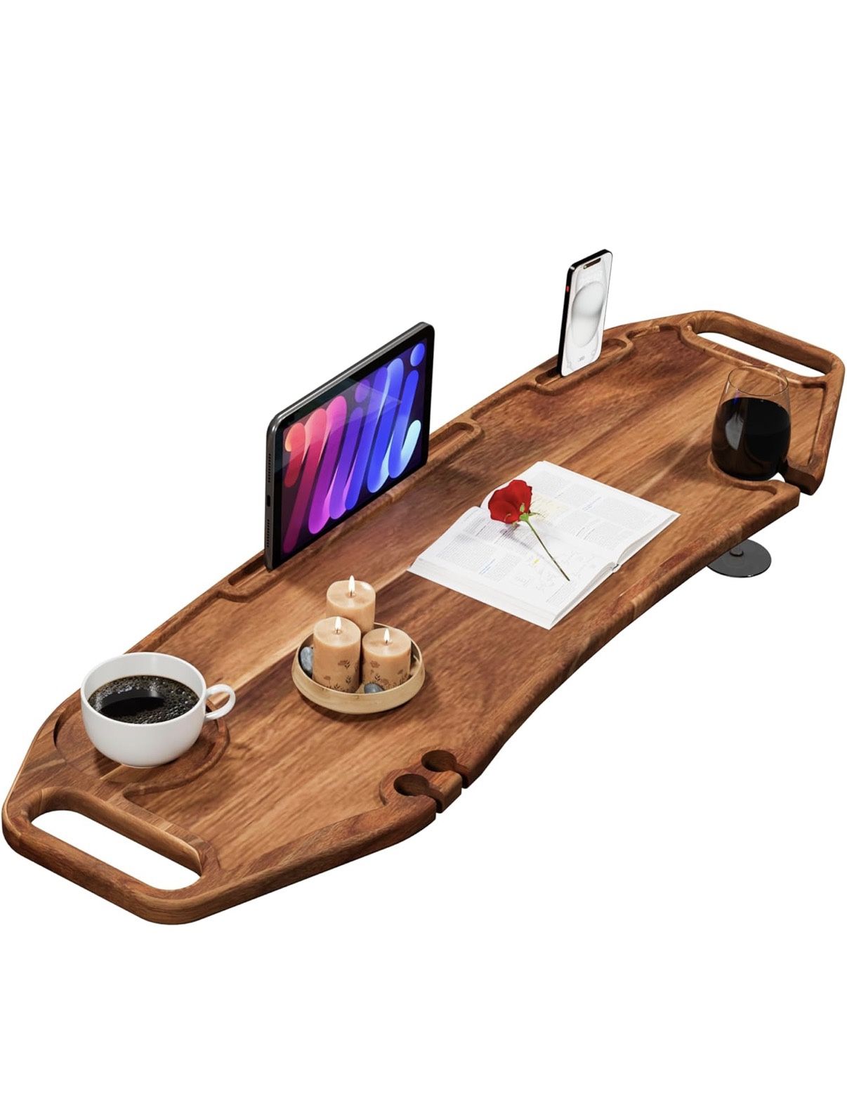 Lush & Style Premium Luxury Bathtub Tray