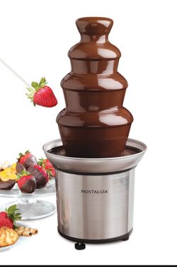 New chocolate fountain