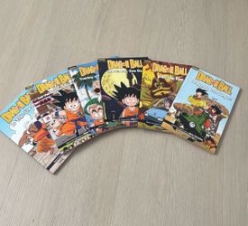  6 Dragon Ball Books 
