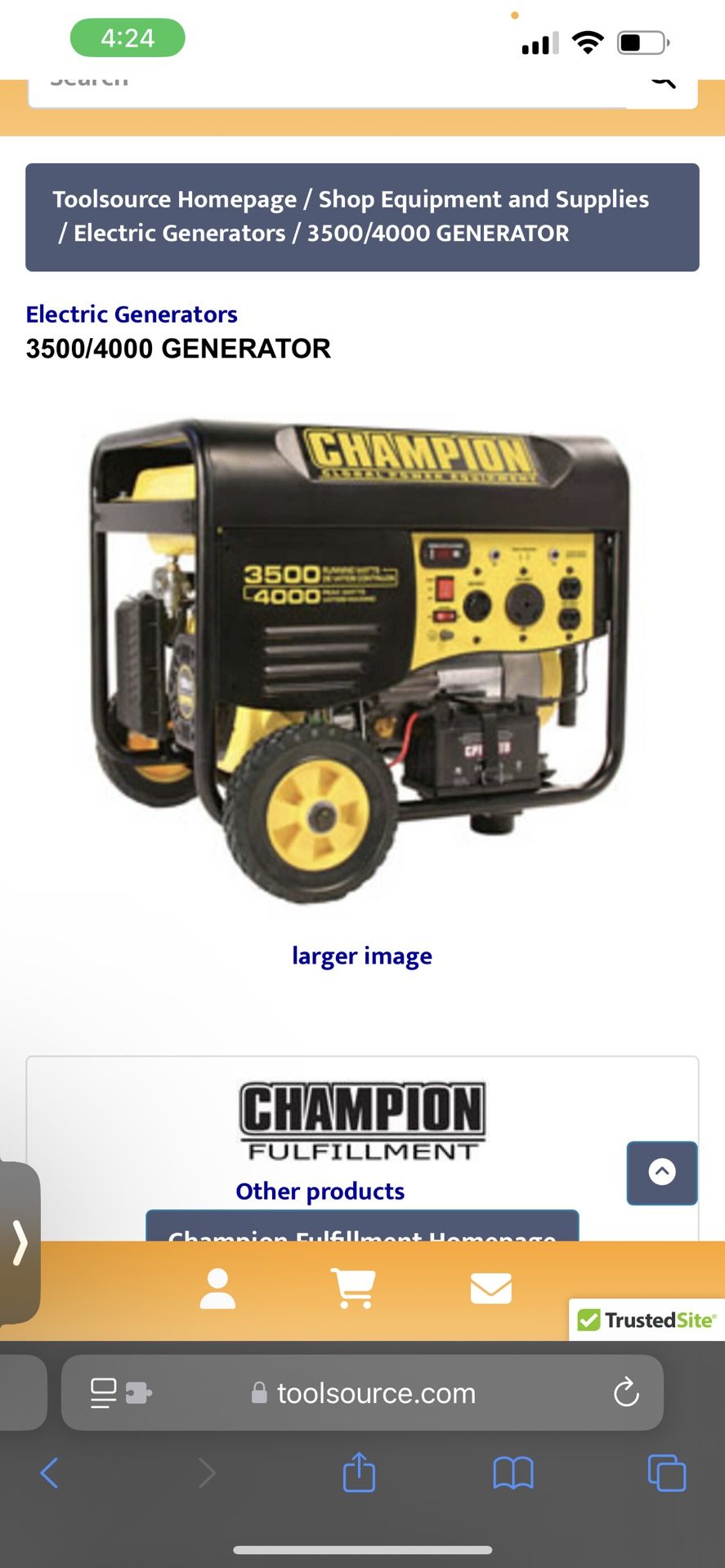 Champion Generator 4000