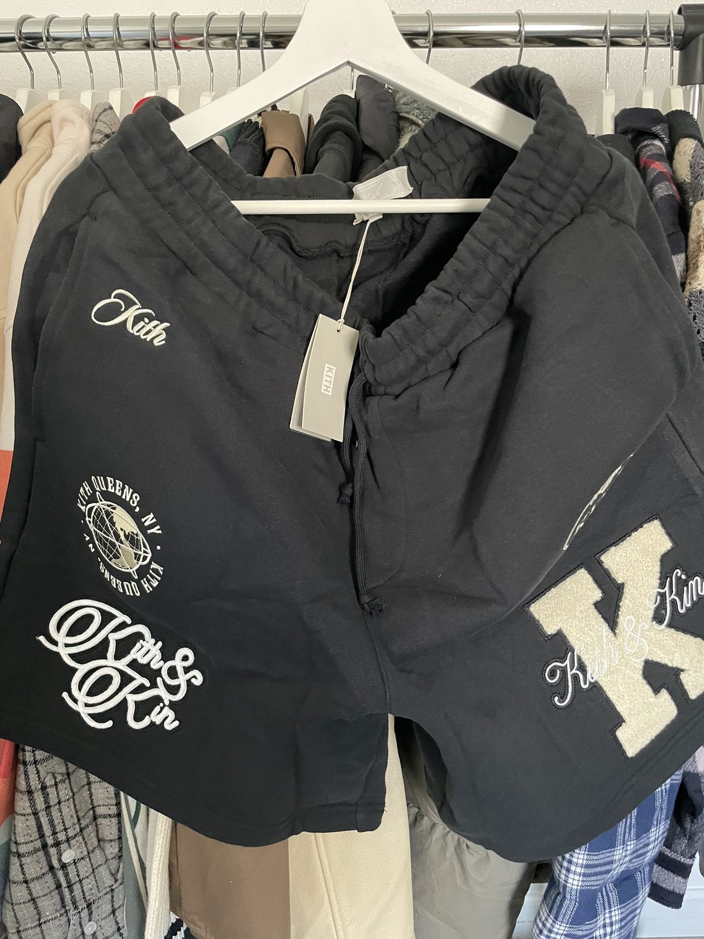 Kith Fleece Curtis Shorts