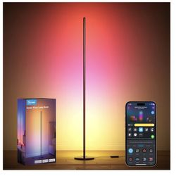 Govee RGBIC Floor Lamp Basic, LED Corner Lamp Works with Alexa, 1000 Lumen Smart Modern Floor Lamp with Music Sync and 16 Million DIY Colors, Color Ch