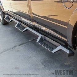 Ford F250 / F350 Superduty Westin HDX Triple Side Steps Drop Steps