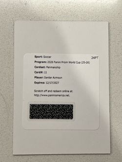 2026 Prizm FIFA World Cup 2026
