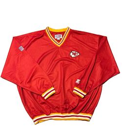 Vintage 90s Kansas City Chiefs NFL Pro Line by Starter Pullover - Men's XL - NWOT / Brand New Without Tags