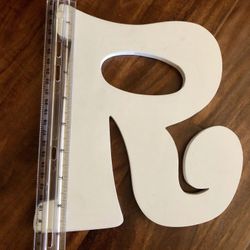 Wood letters