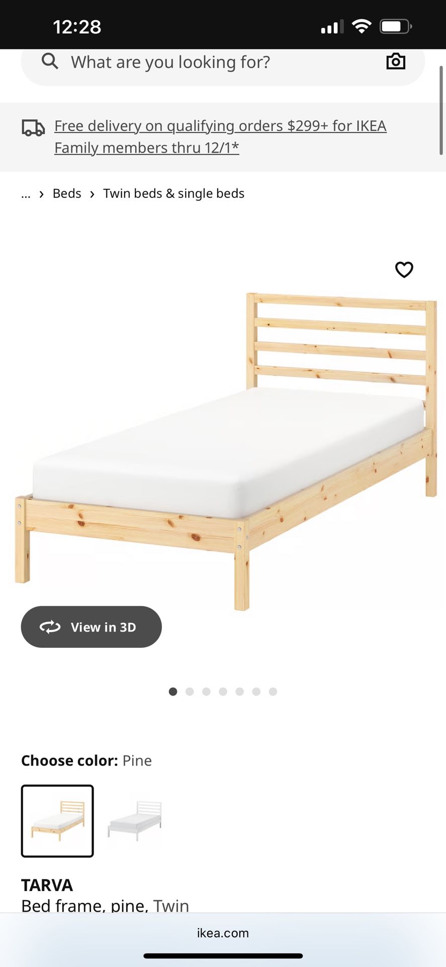 Twin Beds Set With Mattresses