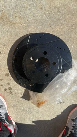 slotted rotors for 5.7-6.1 chrysler challenger magnum