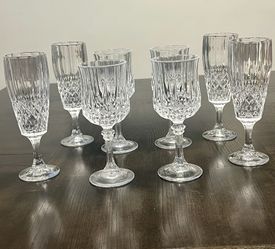 Champagne Flutes &  Glassware