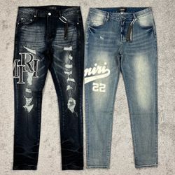 Amiri size medium and 34