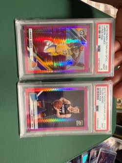 2019 Donruss Optic Hyper Pink LeBron & Tyler Bundle Slabs