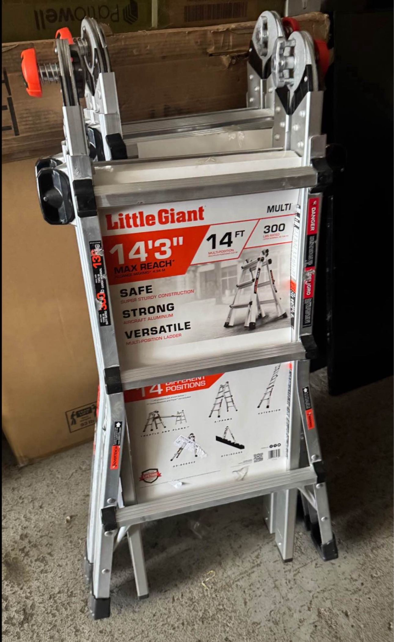 Little Giant Ladders Multi M14 14-ft