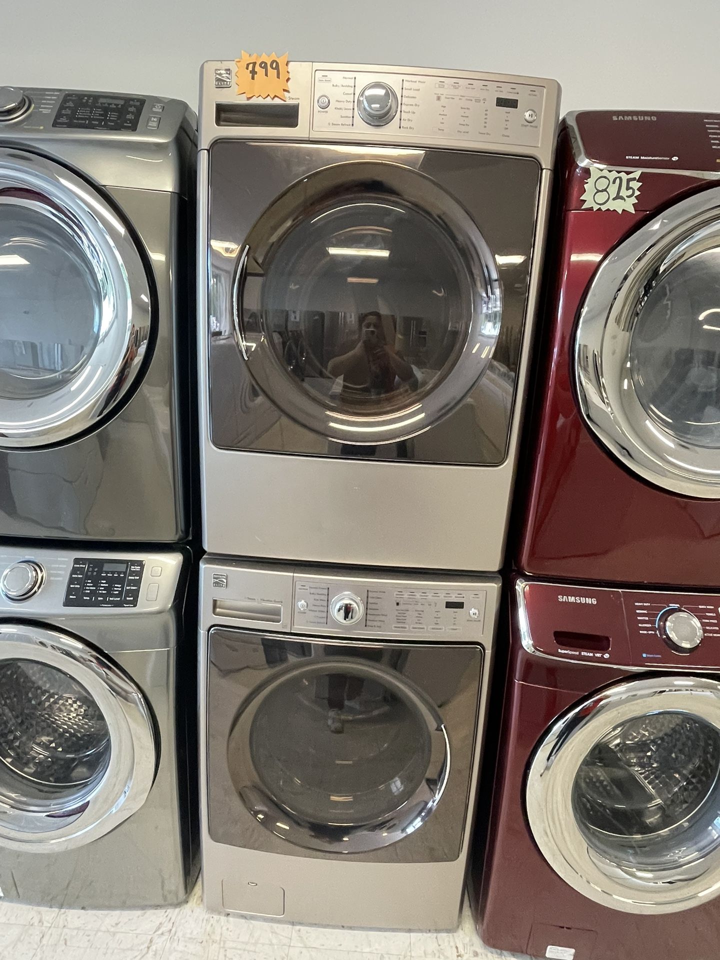 Kenmore Front Load Washer And Electric Dryer With 90days Warranty 