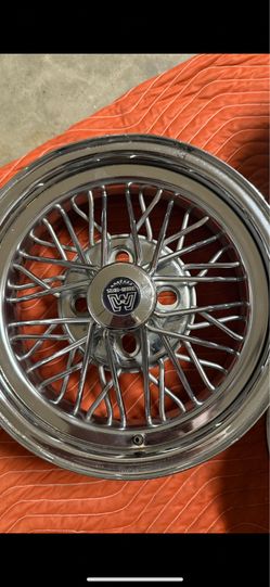 Set of 14”s wire wheels