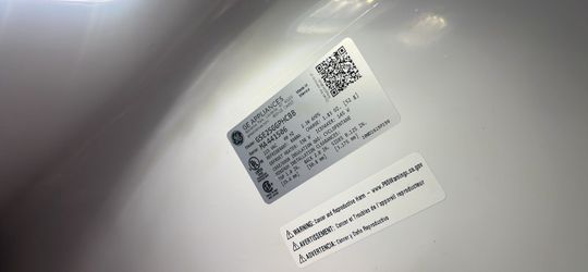 GE Black Side-by-Side Refrigerator