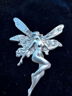 Vintage 925 Fairy.broch Pindent