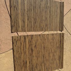 Cordless Bamboo Blackout Blinds / Shades - Great Condition (2 Sizes)