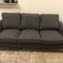 Single Gray Couch